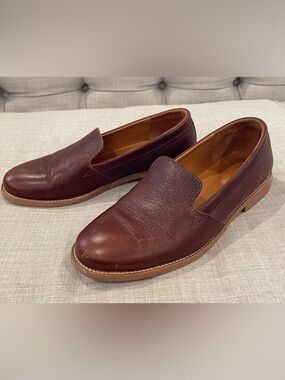 Patina Rounded Leather Loafers from Portland Leather Goods in Nutmeg Woman’s 10